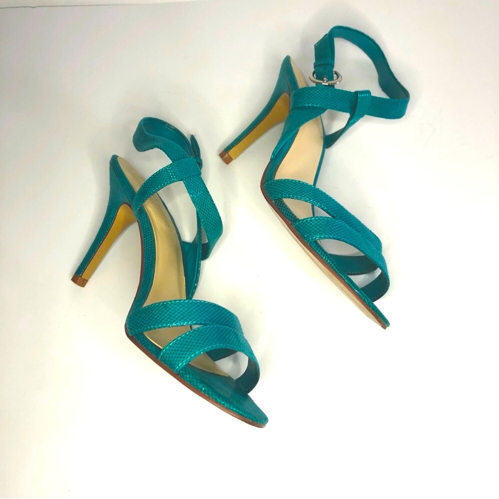 Kelly & Katie Leather Strappy High Heels Size 8 Excellent Condition.